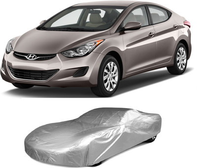 Next Zone Car Cover For Hyundai Elantra (Without Mirror Pockets)(Silver)