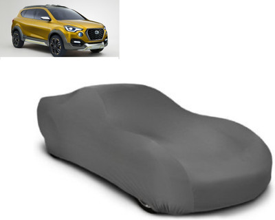 Avix Car Cover For Datsun Go (Without Mirror Pockets)(Grey)