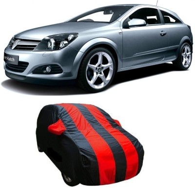 Bombax Car Cover For Opel Astra (With Mirror Pockets)(Red, Blue)