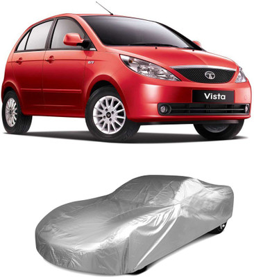 Starling Car Cover For Tata Indica Vista (Without Mirror Pockets)(Grey)
