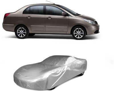 ReeTech Car Cover For Tata Manza (With Mirror Pockets)(Silver)