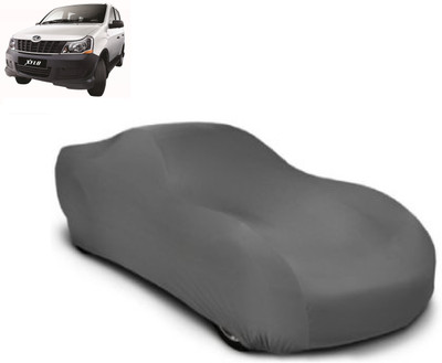 Auto Wheel Garage Car Cover For Mahindra Xylo (With Mirror Pockets)(Grey)