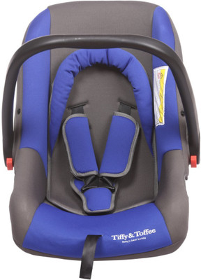 

Tiffy & Toffee Car Seat cum Carry Cot and Rocker Forward Facing Car Seat(Blue, Black), Black;blue