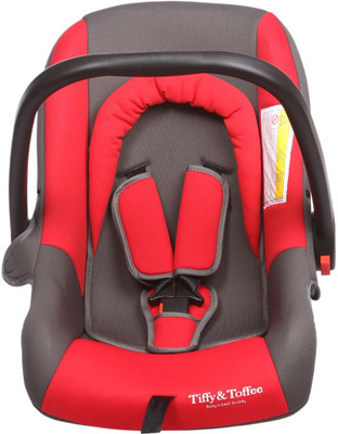 

Tiffy & Toffee Car Seat cum Carry Cot and Rocker Forward Facing Car Seat(Red, Black), Black;red