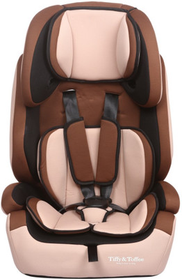 

Tiffy & Toffee Convertible Car Seat Rearward-Forward Facing/Booster Car Seat(Beige, Brown)