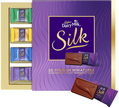

Cadbury Miniatures Collection Dairy Milk Silk, 200g Bars(200 g)