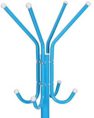 House of Quirk Steel Floor Cloth Dryer Stand COAT_RACK_BLU(1 Tier)