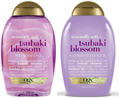 

OGX Sensually Soft Plus Tsubaki Blossom Combo(Set of 2)