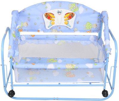 

Tiffy & Toffee Baby Princess Cradle Cum Cot/Bed(Blue)