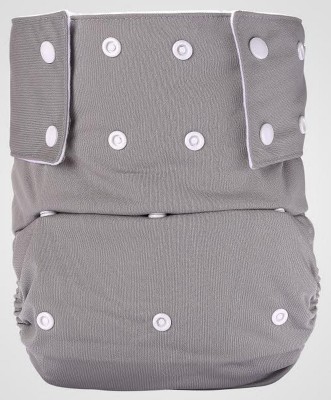 

Bumberry Seniors Reusable Washable (Grey) with Wet free Pocket For Unisex Adult Diapers - L(2 Pieces)