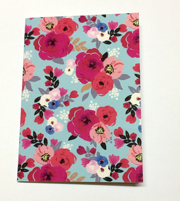 

MACRO A5 Note Book(FLORAL, Blue)