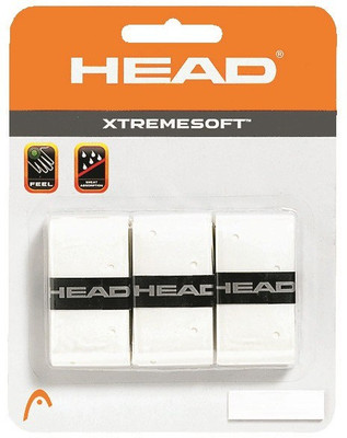 

Head Extreme Soft Wht Super Tacky Grip(White, Pack of 3)