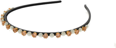 

Anuradha Art Jewellery Hair Band Hair Band(Black, White)
