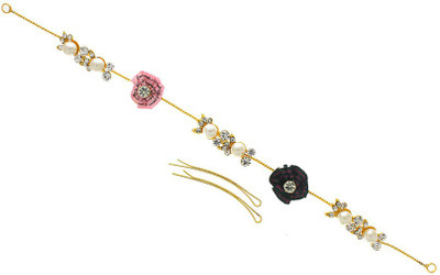 

Anuradha Art Jewellery Hair Chain Hair Chain(Multicolor)