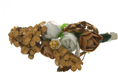 

Anuradha Art Jewellery French Roll Braid Extension(Brown)