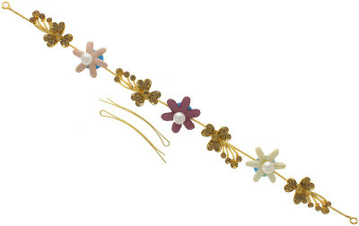 

Anuradha Art Jewellery Hair Chain Hair Chain(Multicolor)