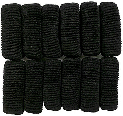 

Tiru Traders Hair Pony Tail Holder Pony tail Elastic Rope Rubber Band Rubber Band(Black)