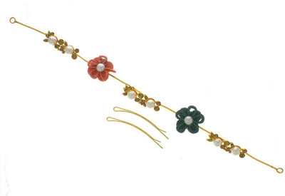 

Anuradha Art Jewellery Hair Chain Hair Chain(Multicolor)