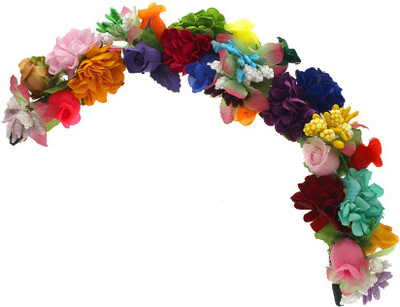 

Anuradha Art Jewellery French Roll Braid Extension(Multicolor)