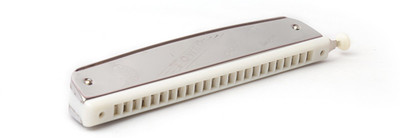 

Tower Chromatic Harmonica Mouth Organ 24 Holes 48 Tones(Silver)