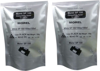 

Morel Toner Powder for use in Ricoh 100SF / 200SF / 300SF Single Color Ink Toner(Black)