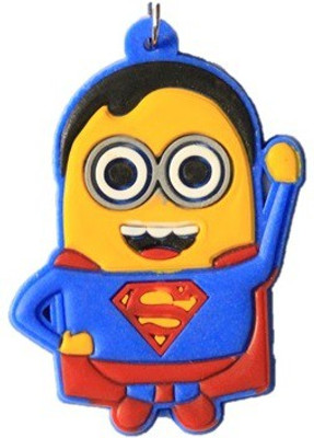 

cartoon kraft cartoonkraft superman minion Key Chain
