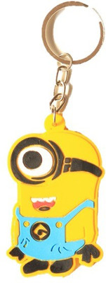 

cartoon kraft cartoonkraft minion keychain Key Chain