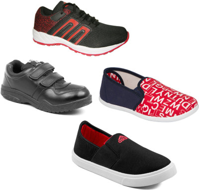 Asian Boys Lace Sneakers(Multicolor