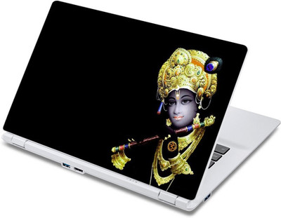 

ezyPRNT Krishna Silhuette (13 to 13.9 inch) Vinyl Laptop Decal 13