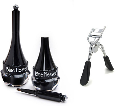 

Blue Heaven Artisto kajal with eye lash curler(Pack of 2)