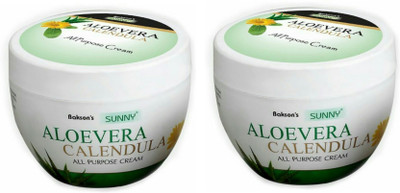 Sunny Aloevera Calendula cream-250gm (Pack of 2)(250 g)