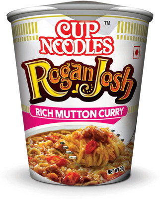

Nissin Rogan Josh Cup Noodles 70 g(Non-vegetarian)