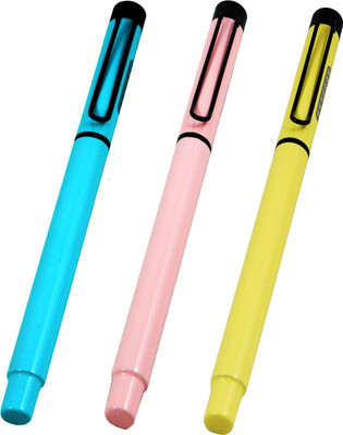 

Auteur Vibrant Fluorescent Colour Slim Nib Fountain Pen(Pack of 3)