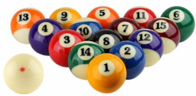 

Shrih Set Of 16 Highest Quality Billiard Balls Billiard Ball(Pack of 16, Multicolor)