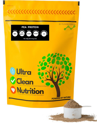 

Flex Protein Ultra Premium Raw Pea Protein Isolate - (Imported from France & Packed in India) Protein Powder - Chocolate Silk Plant-Based Protein(500 g, Protein Isolate Powder Chocolate Silk)