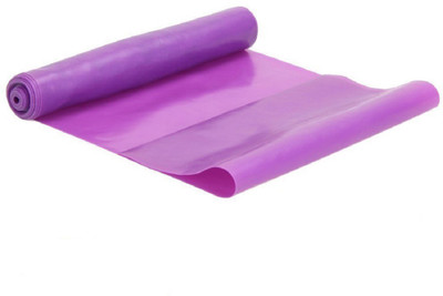 

Aeoss Yoga Rubber Stretch1.5 m Yoga Pilates Resistance Band Workout Training Exercise Elastic Crossfit Fitness Band Band Fitness Band(Purple, Pack of 1)