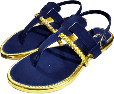 

Fashionitz Women Navy Blue Flats