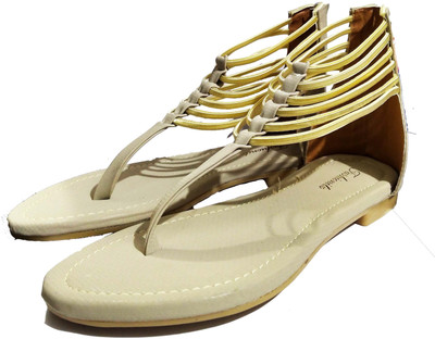 

Fashionitz Women Beige Flats