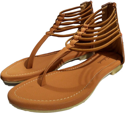 

Fashionitz Women Tan Flats