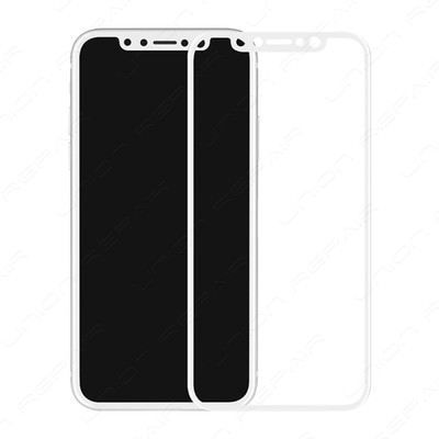 GADGETSMORE Edge To Edge Tempered Glass for Apple iPhone X(Pack of 1)