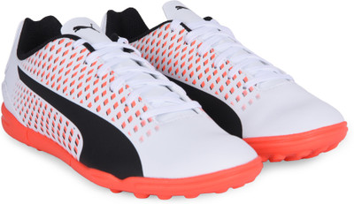 

Puma Adreno III TT Jr Football Shoes For Women(Multicolor, Puma white-puma black-fiery co