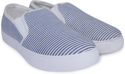 

People Casual shoes For Women(Blue, White, Blue stripe