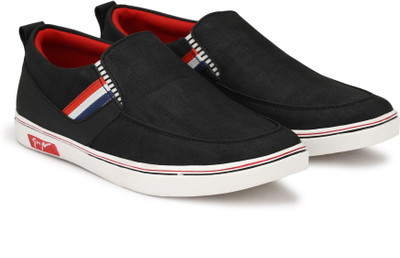 

RESTINFOOT Canvas Shoes For Men(Black