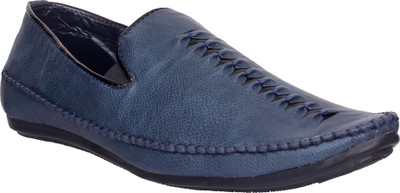 

ZebX Loafers For Men(Blue