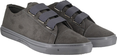 

LeatherKraft Men's Sneakers For Men(Grey