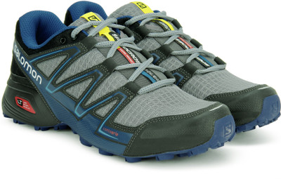 

Salomon Speedcross Vario Running Shoes For Men(Multicolor, Pearl grey/black/bright blue