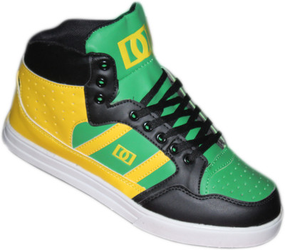 

GS Footwear Dancing Shoes For Men(Black, Yellow