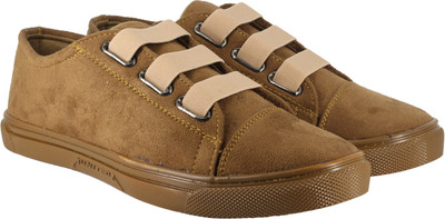 

LeatherKraft Men's Sneakers For Men(Brown
