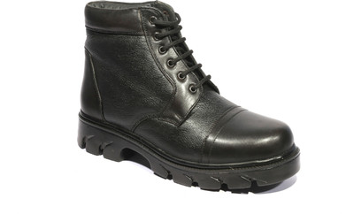 

ICEBULL LEATHER JEU005 DMS Boots For Men(Black