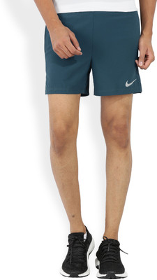 Buy NIKE Solid Men Blue Sports Shorts on Flipkart